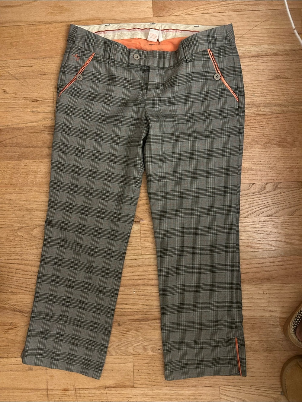 Vintage Abercrombie & Fitch Plaid Capris